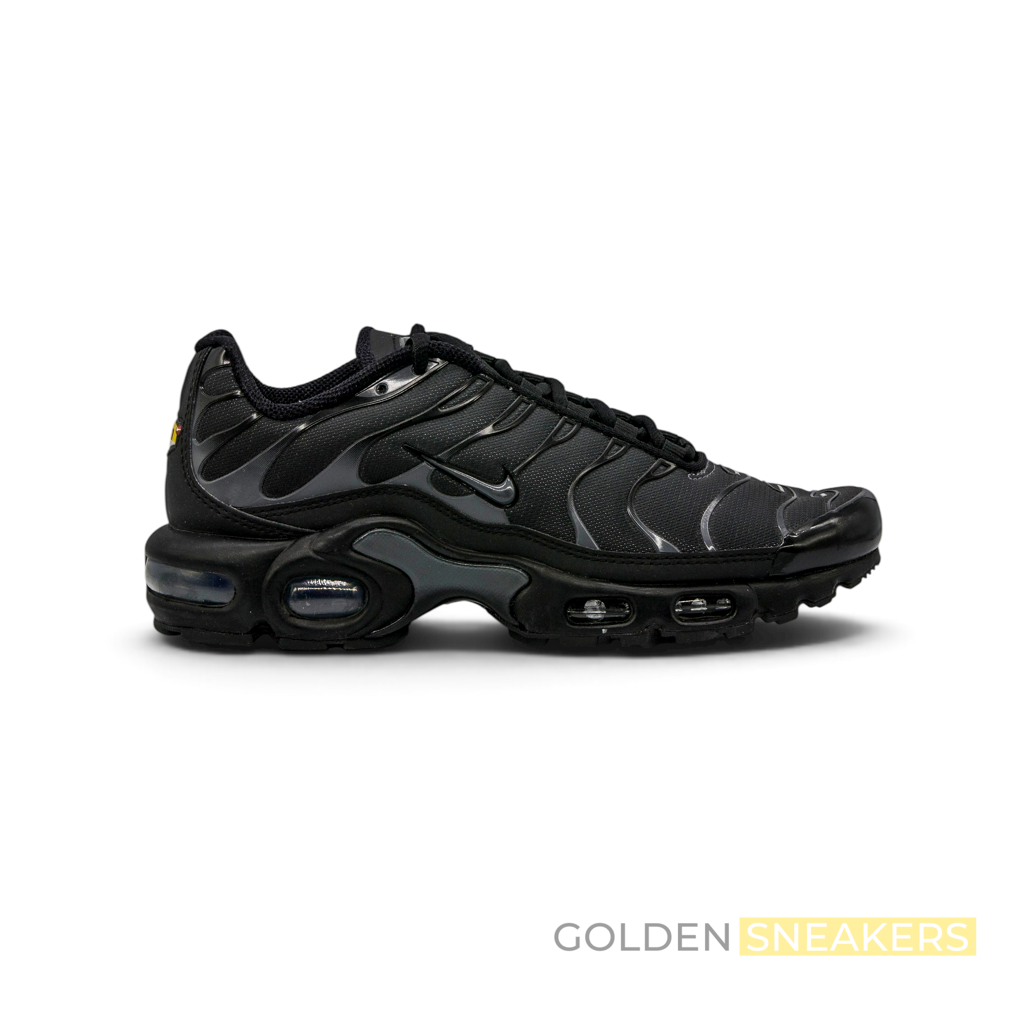 Nike Air Max Plus TN Black/Metallic Silver (Women's)