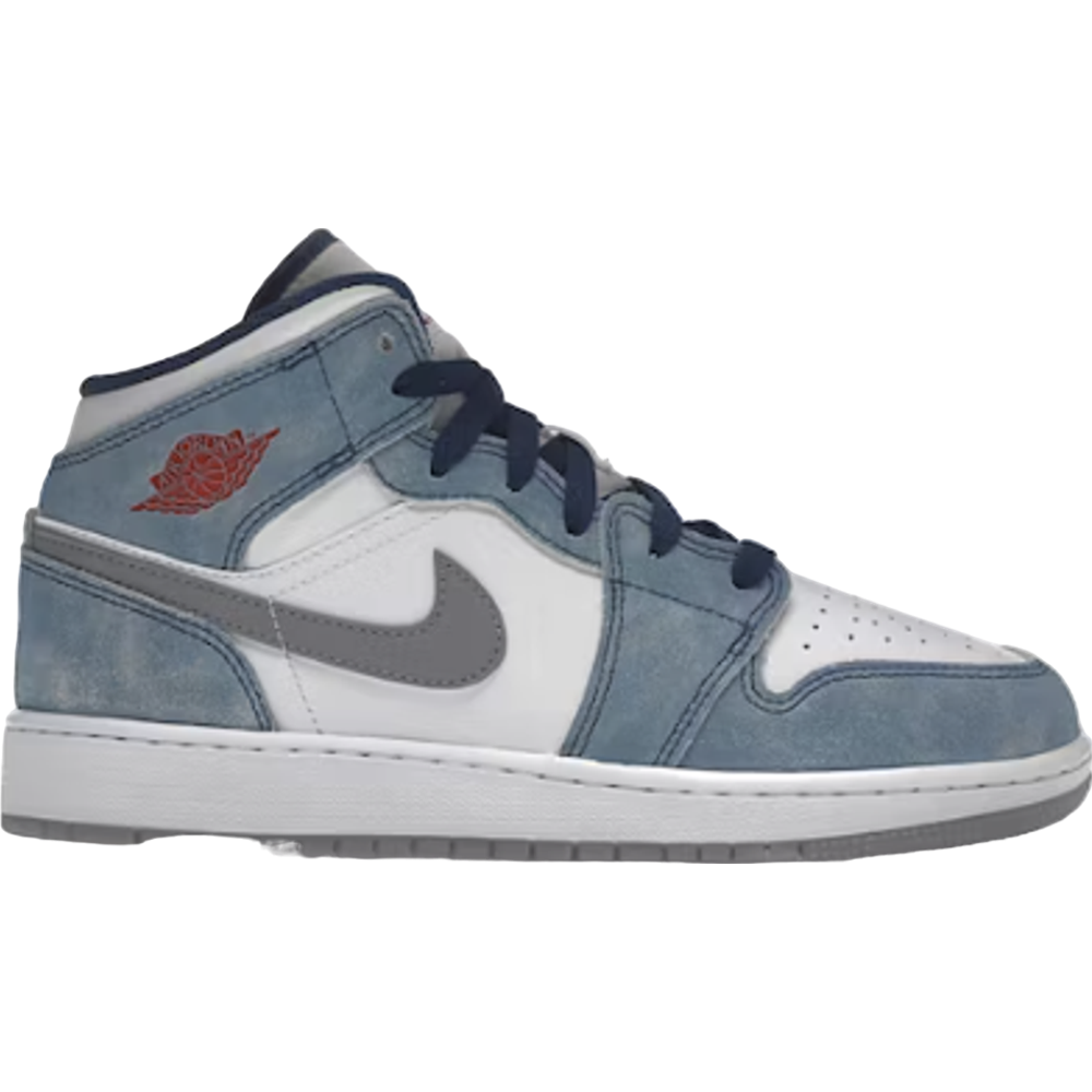 Jordan 1 Mid SE French Blue Light Steel (GS)