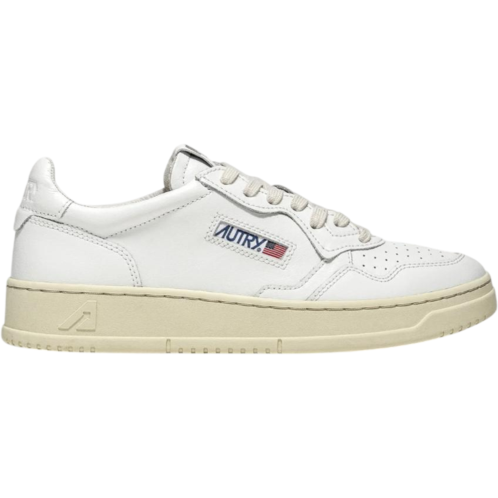 Autry Medalist Low White