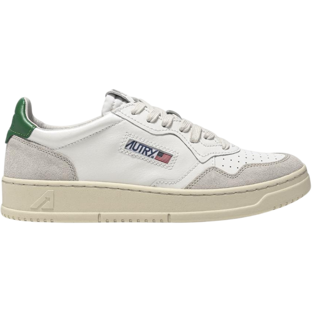 Autry Medalist Low White Amazon Beige
