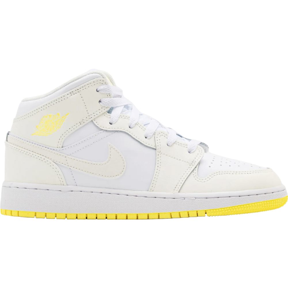 Jordan 1 Mid Light Laser Orange (GS)