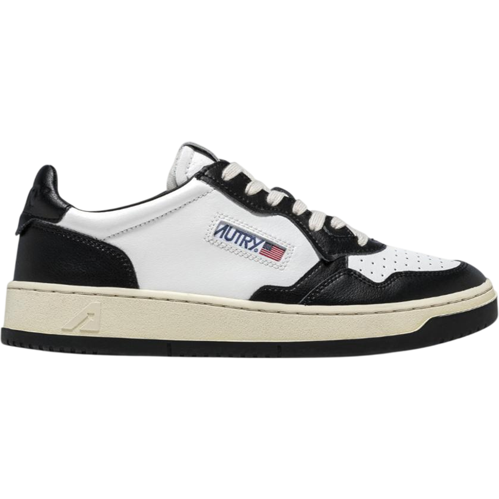 Autry Metalist Low White Black