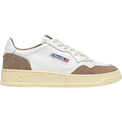 Autry Medalist Low White Antelope (Women's)