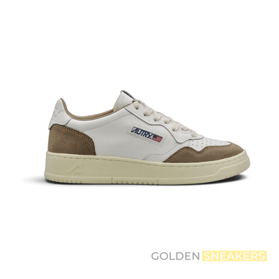 Autry Medalist Low White Antelope (Women's)