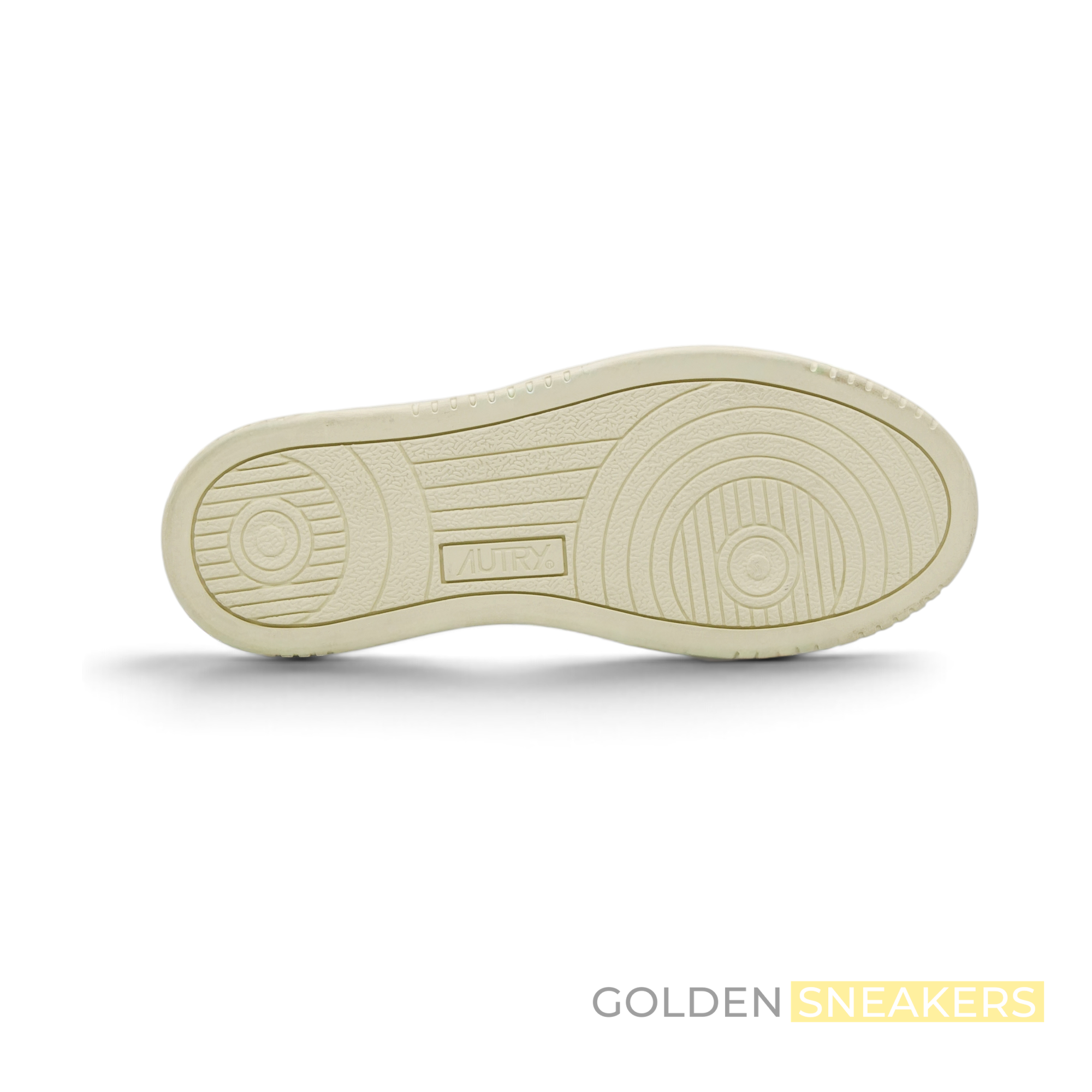 Autry Medalist Leather Low White Black Tab (Women's)