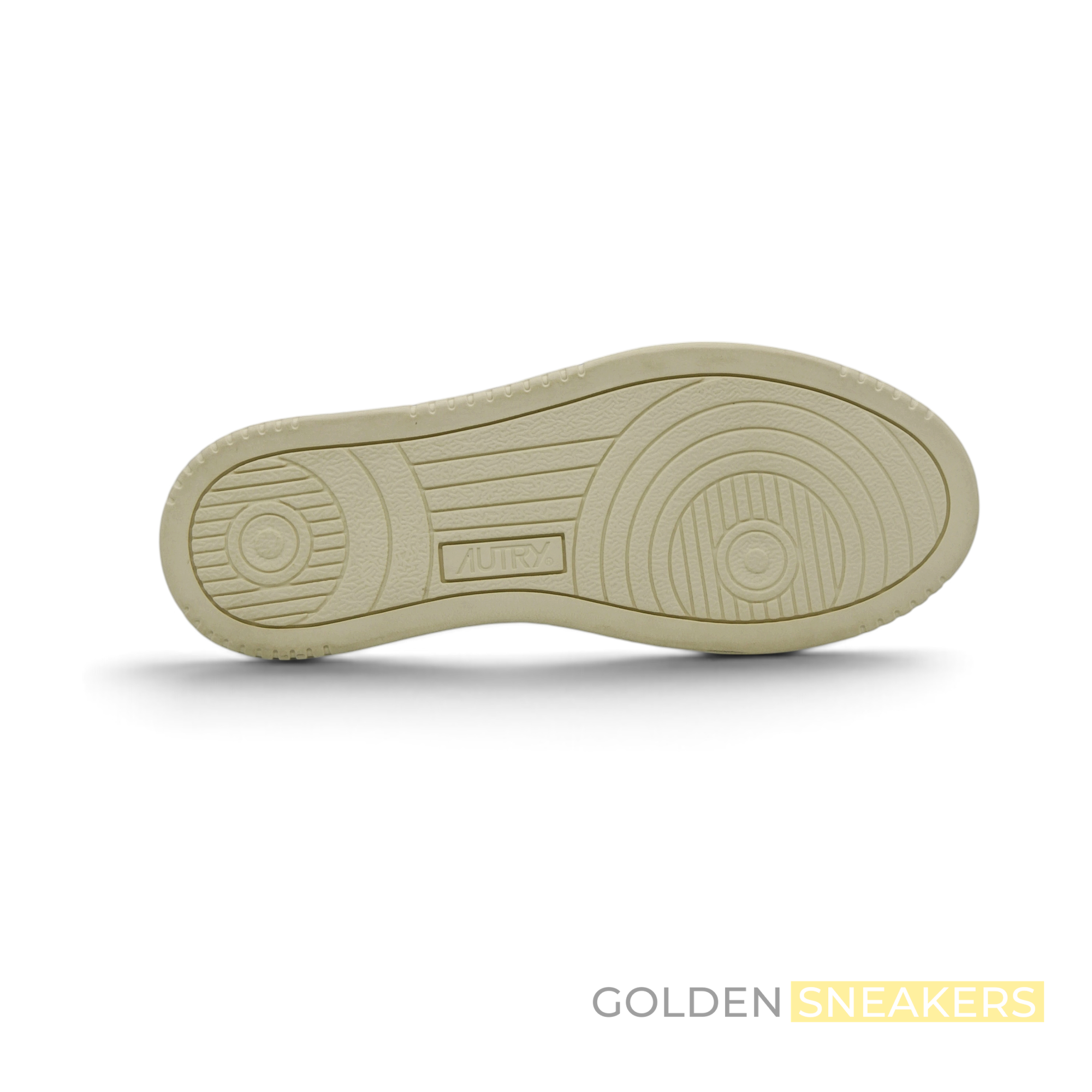 Autry Medalist Leather Low White Beige Suede (Women's)