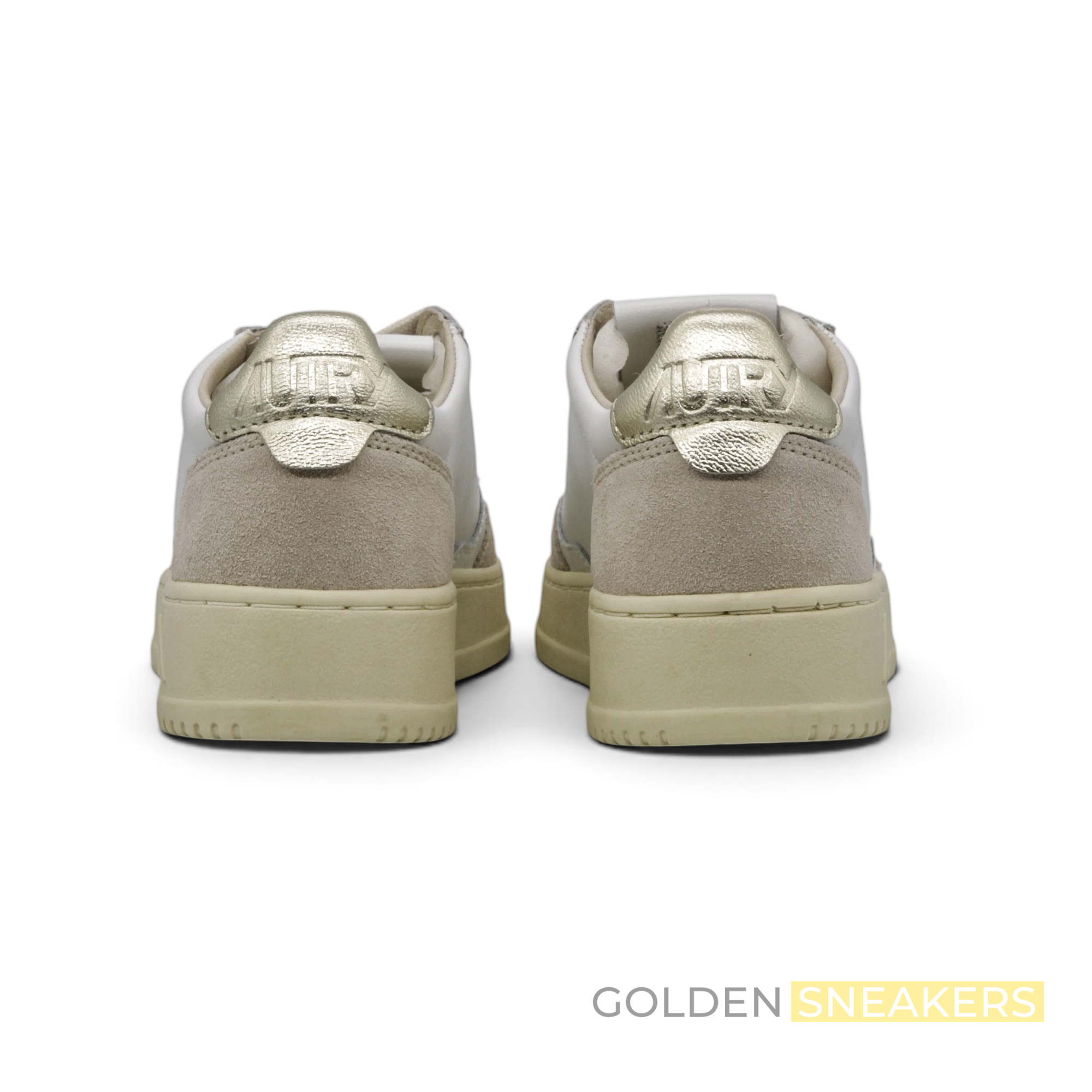 Autry Medalist Low White Gold (Women's)