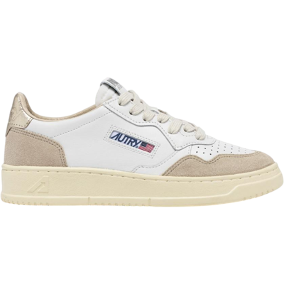 Autry Medalist Low White Gold (Women's)
