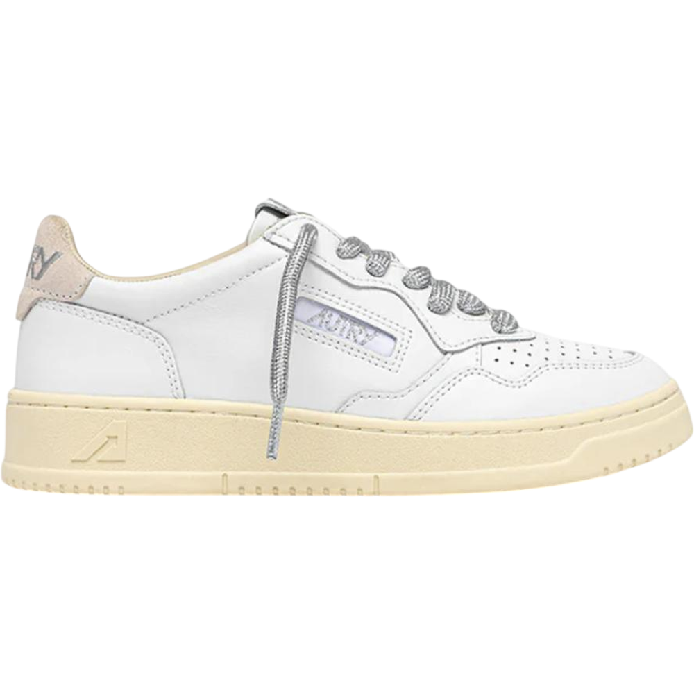 Autry Medalist SW OC White White Silver (Women's)