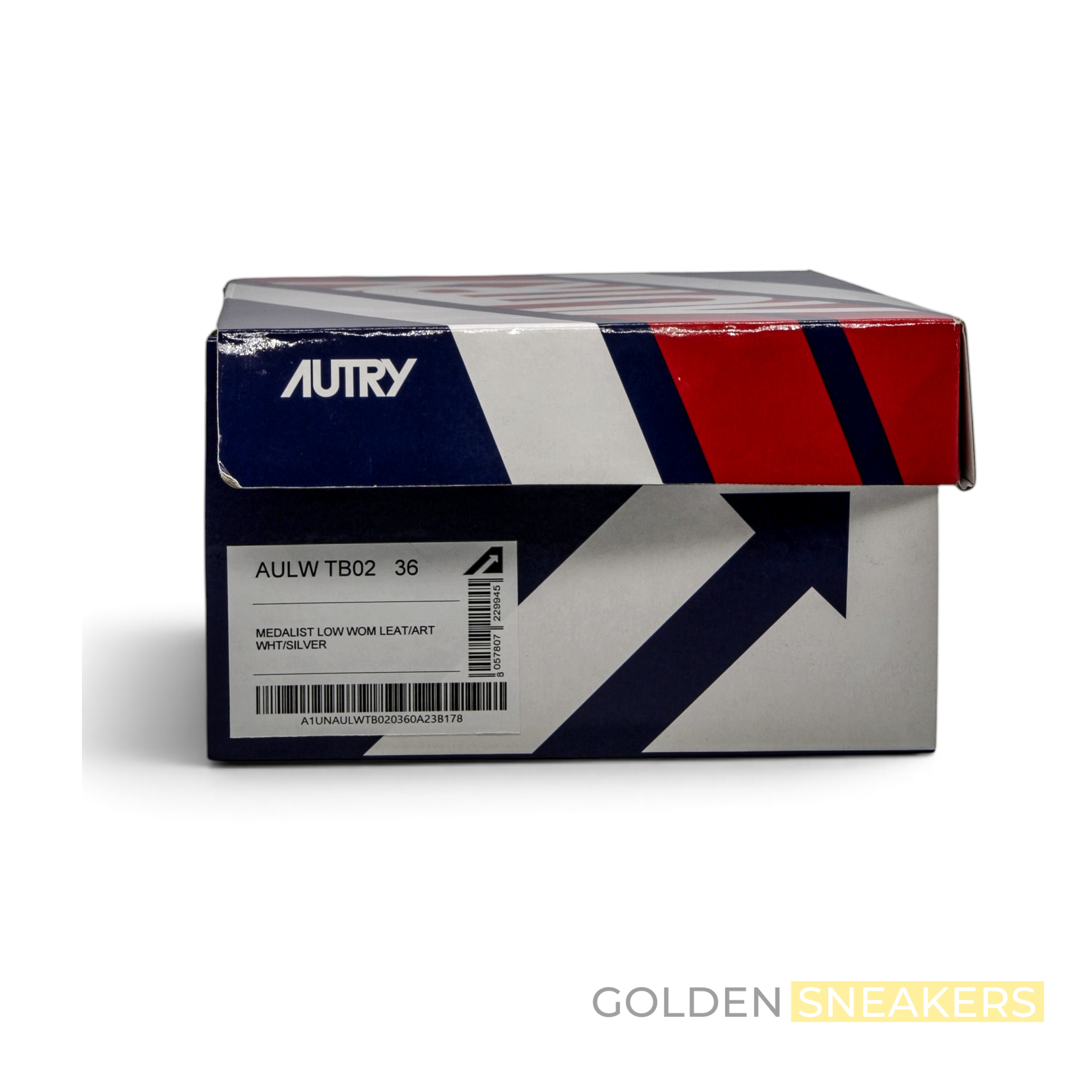 Autry Medalist Low White Silver (Women's)