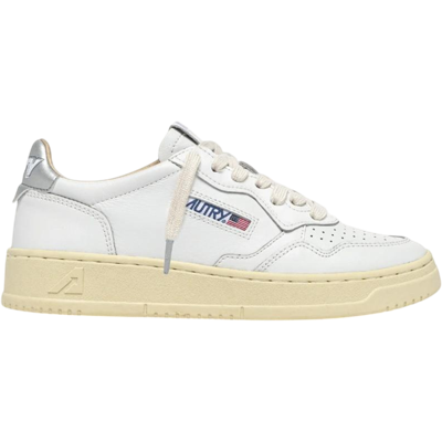 Autry Medalist Low White Silver (Women's)