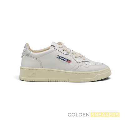Autry Medalist Low White Silver (Women's)