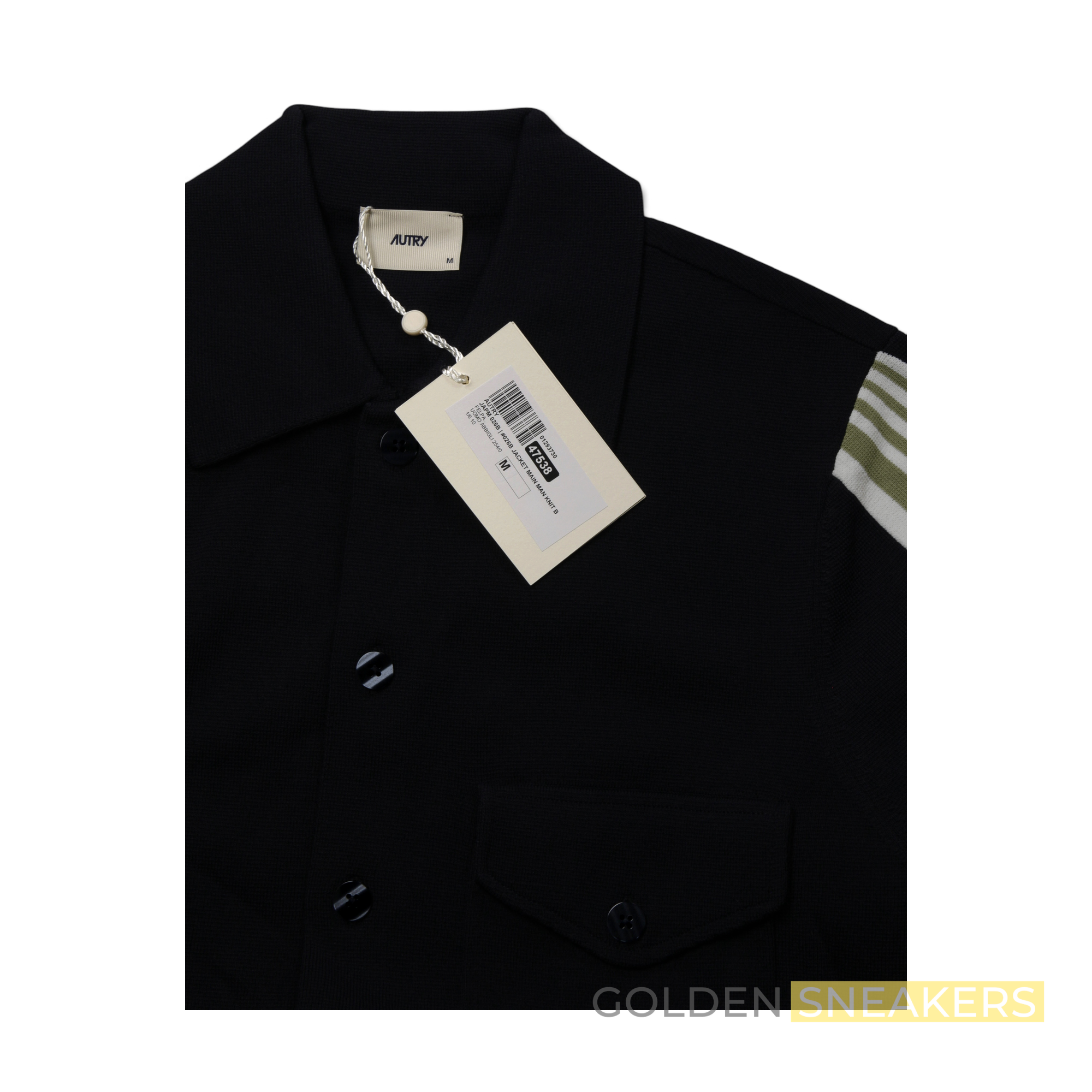 AUTRY KNITTED VISCOSE SHIRT JACKET MAN