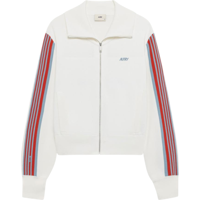 AUTRY KNITTED VISCOSE FULL ZIP JACKET WOMAN