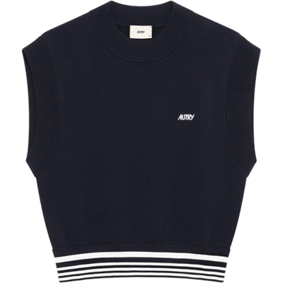 AUTRY KNITTED VISCOSE TOP WOMAN