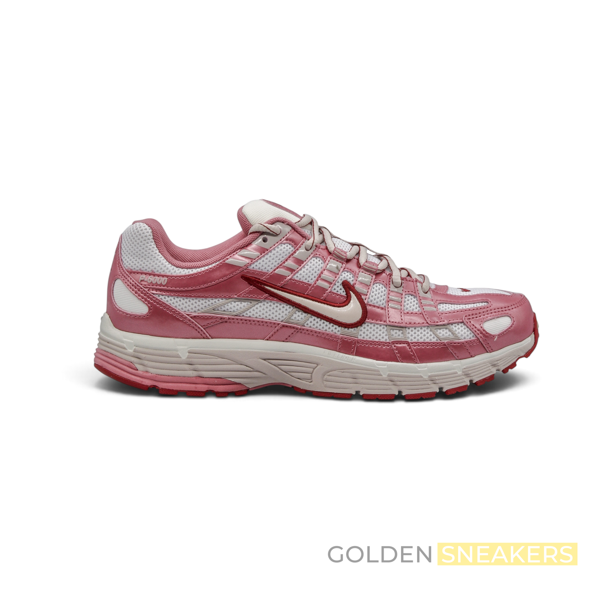 Nike P-6000 White Silt Red Peony (Women's)