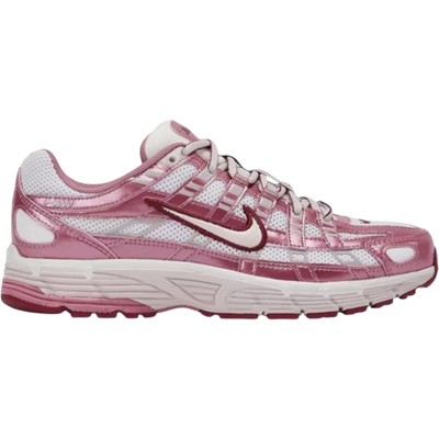 Nike P-6000 White Silt Red Peony (Women's)