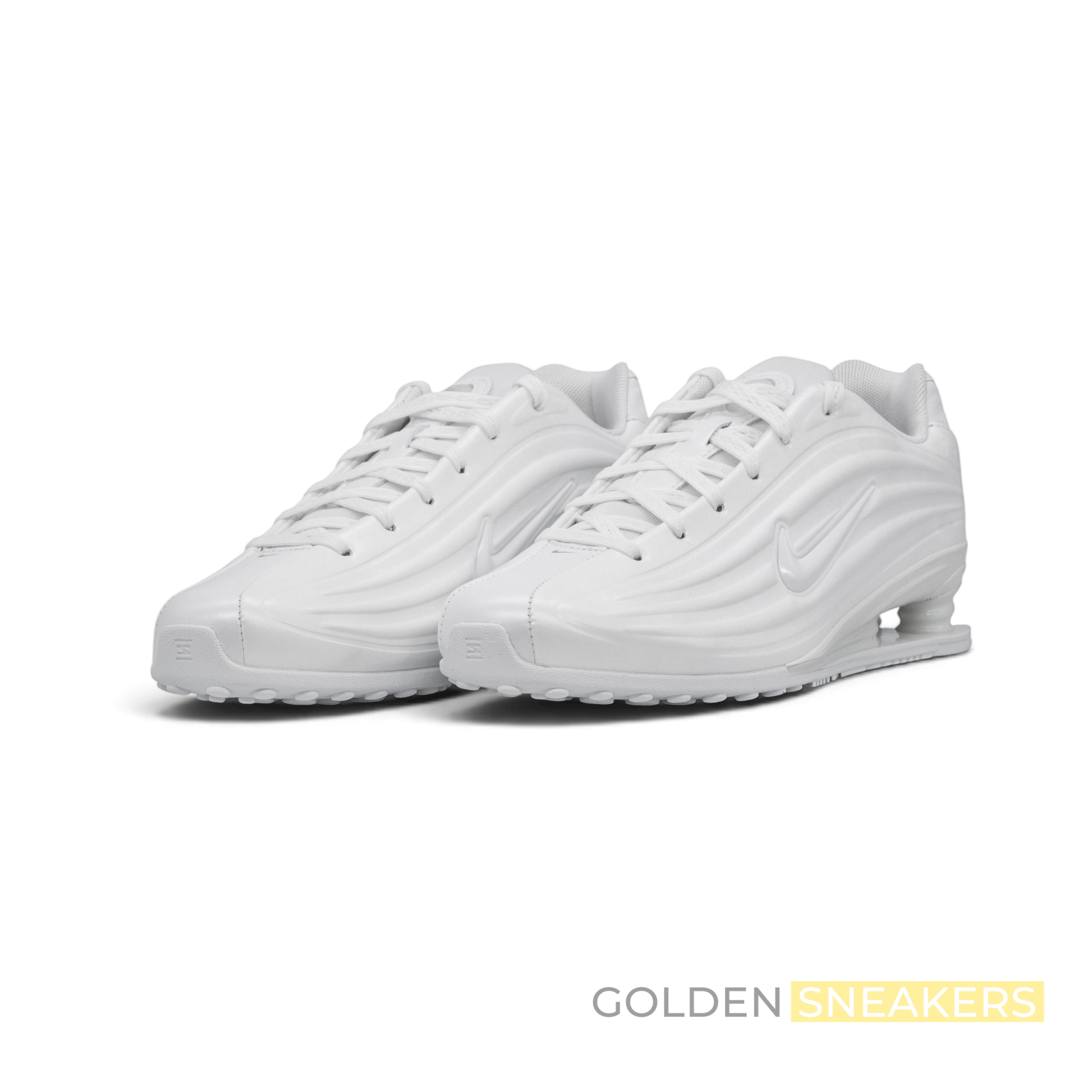 Nike Shox Z White/Metallic Silver (Women's)