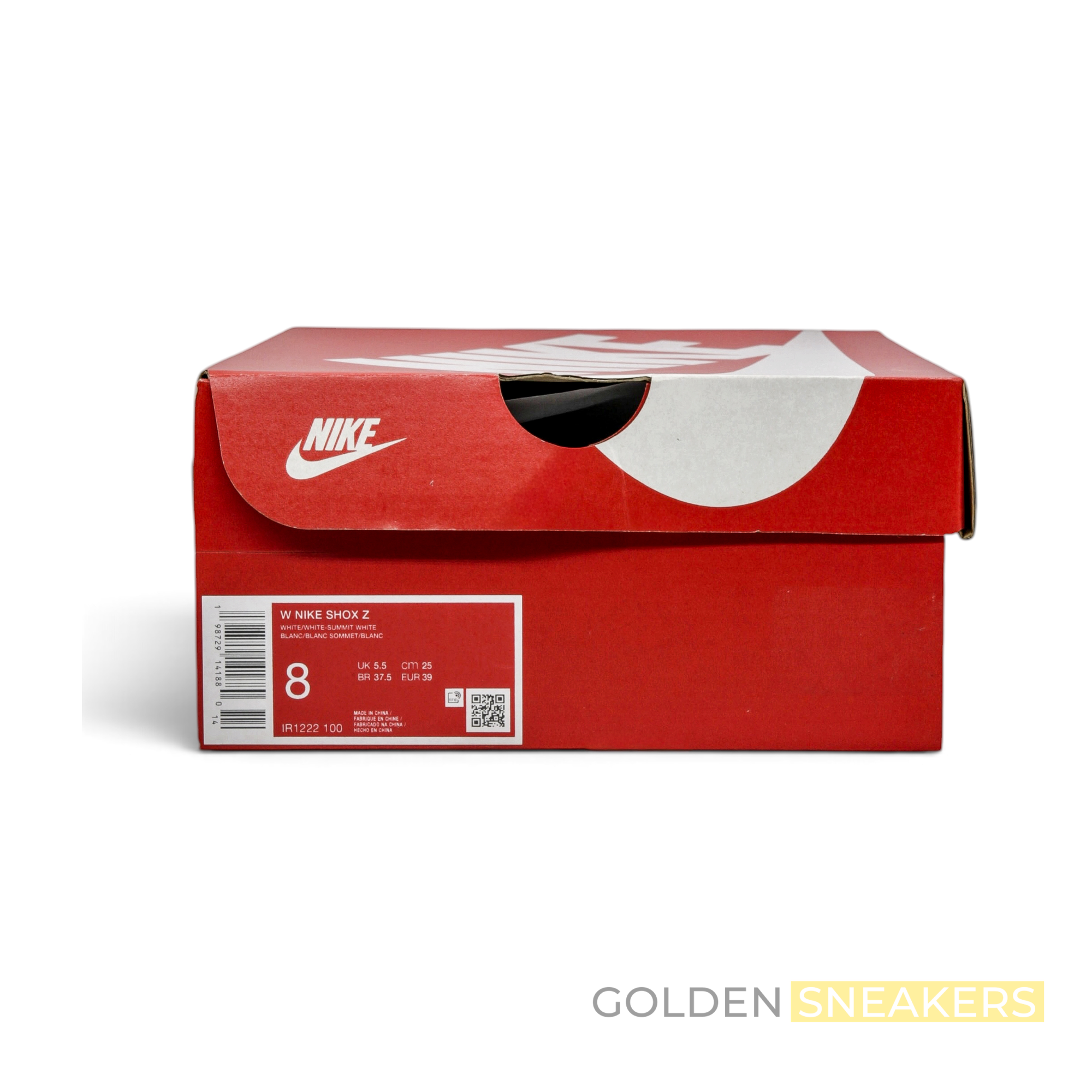 Nike Shox Z White/Metallic Silver (Women's)