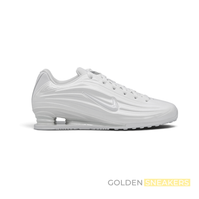 Nike Shox Z White/Metallic Silver (Women's)