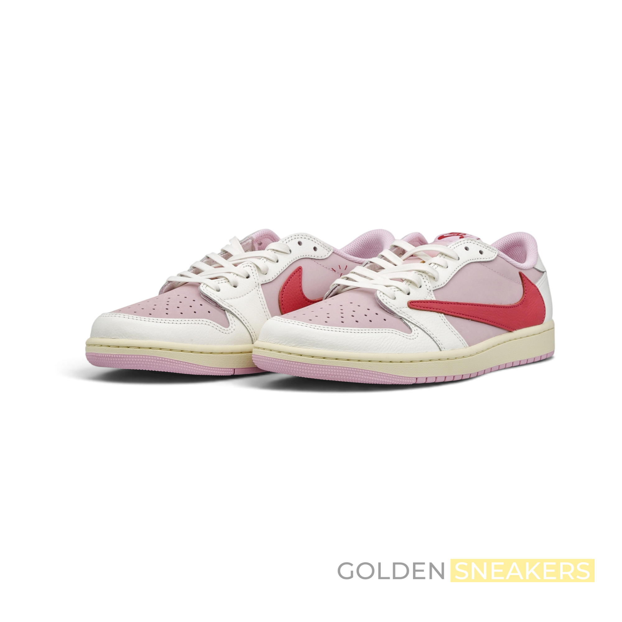 Jordan 1 Retro Low OG SP Travis Scott Sail Tropical Pink