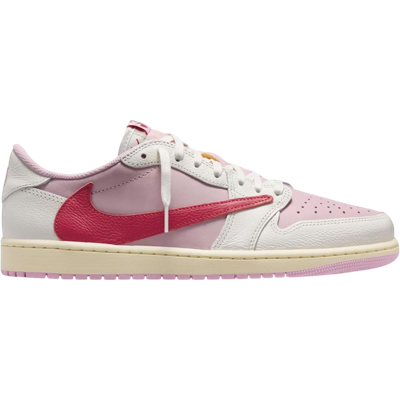 Jordan 1 Retro Low OG SP Travis Scott Sail Tropical Pink