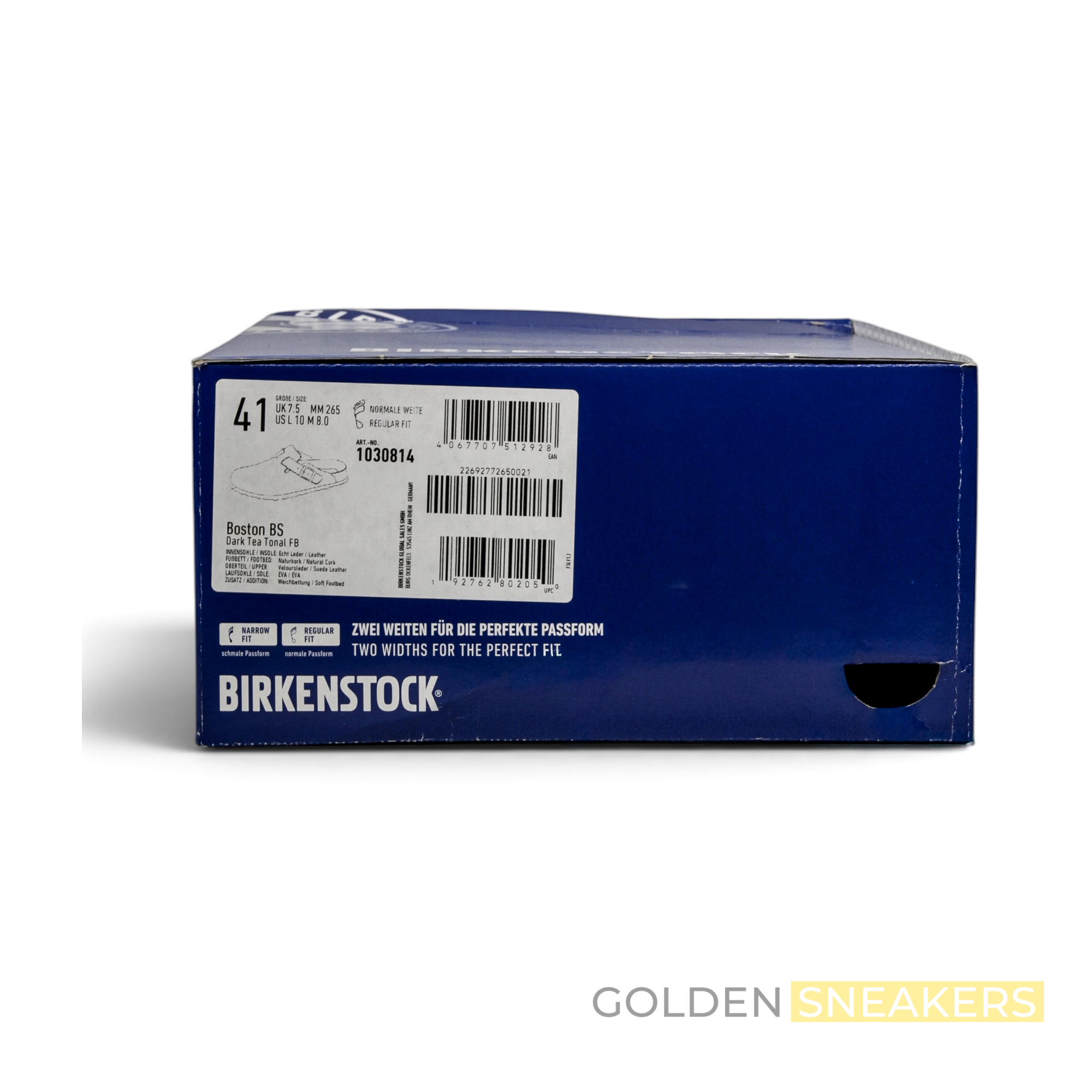 Birkenstock Boston Soft Dark Tea Tonal