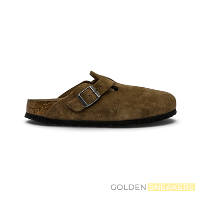 Birkenstock Boston BS Soft Footbed Dark Tea Tonal