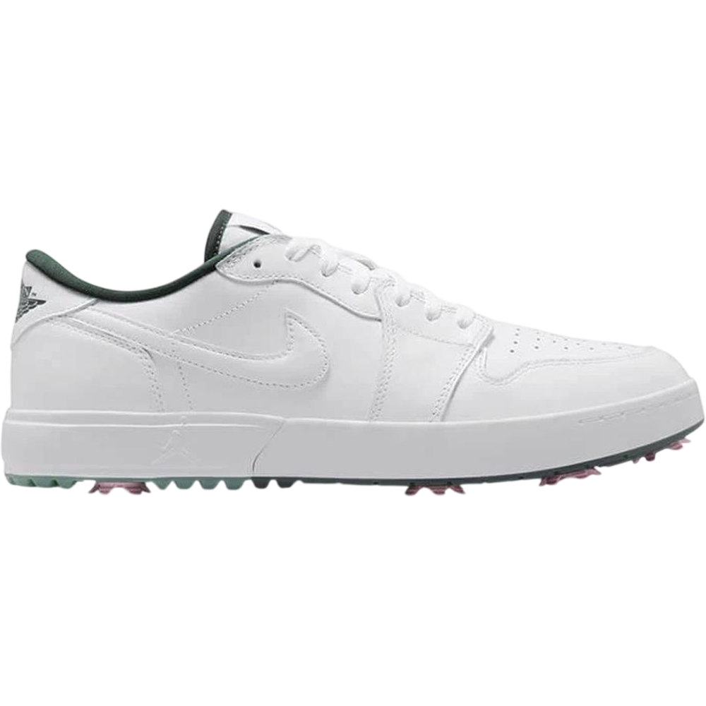 Jordan 1 Low Golf Spiked White Fir Elemental Pink