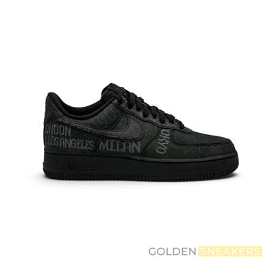 Nike Air Force 1 Low World Tour Black
