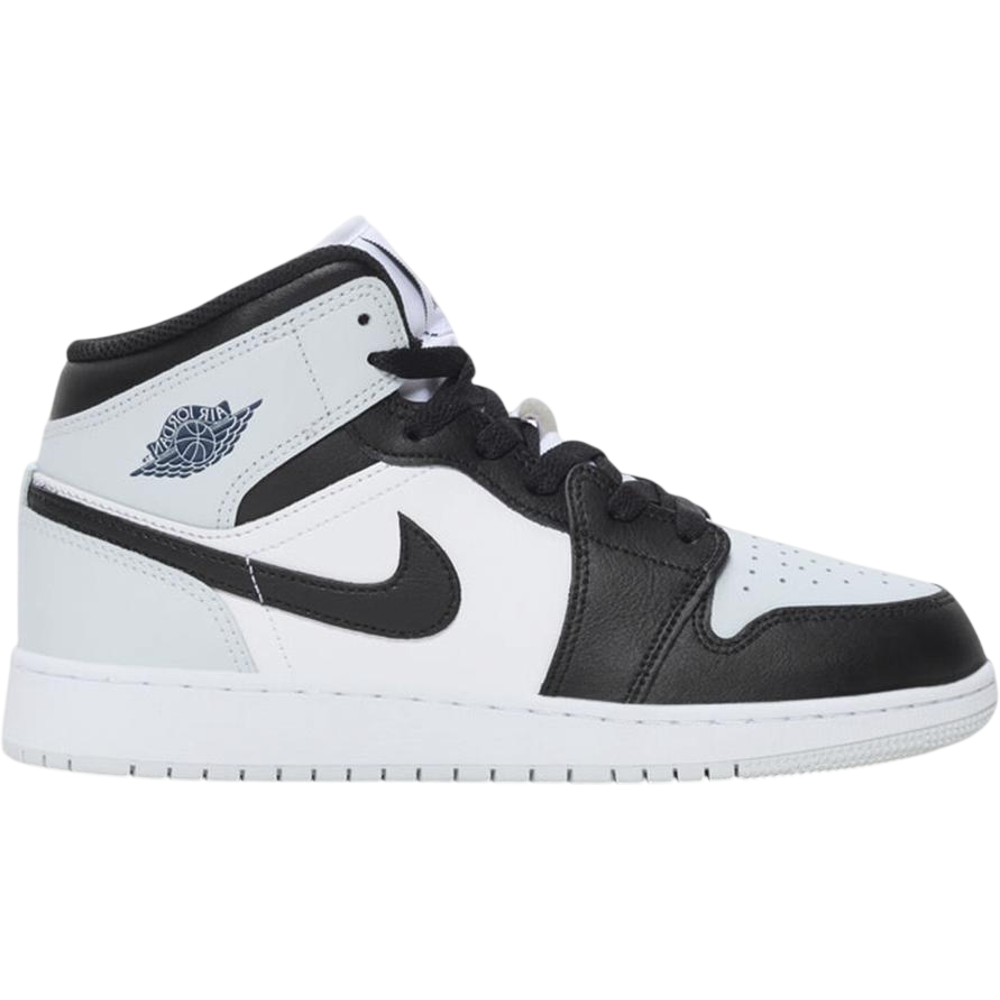 Jordan 1 Mid Black Aura Squadron Blue (GS)