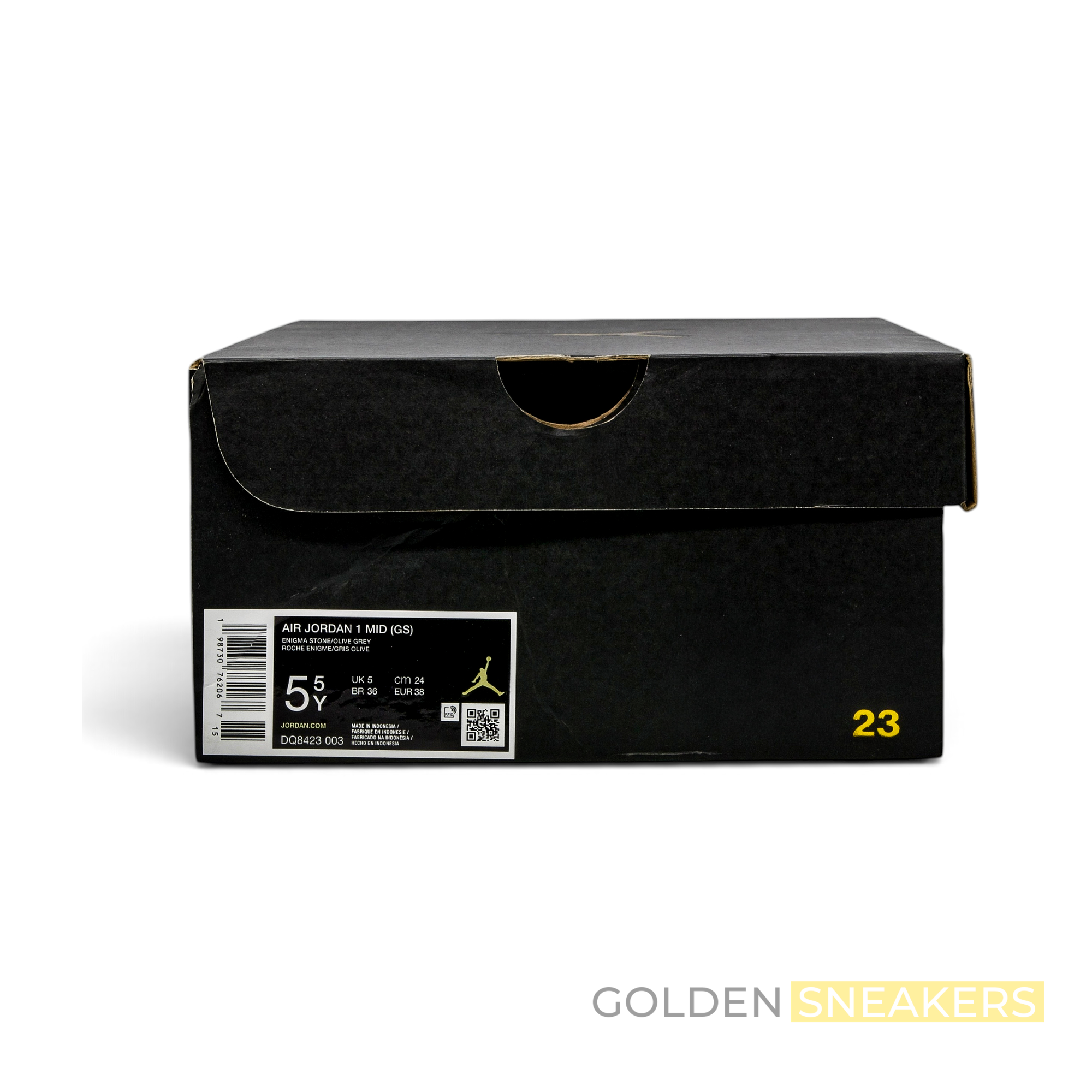 Air Jordan 1 Mid Olive Grey (GS)