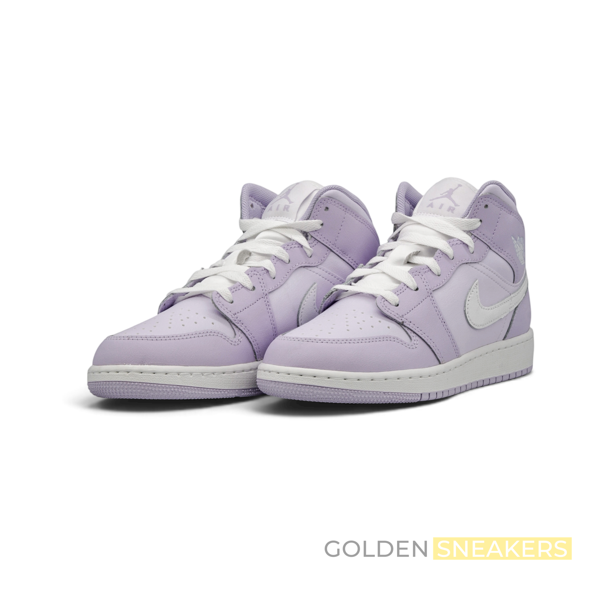 Jordan 1 Mid Violet Mist Barely Grape (GS)
