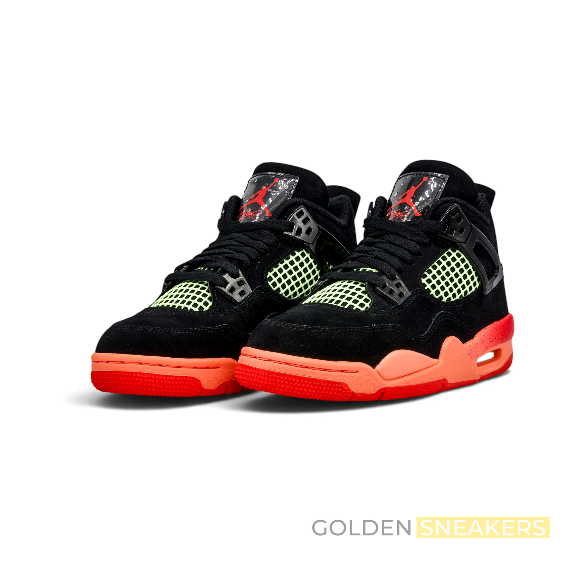 Jordan 4 Retro Black Infrared Barely Volt (GS)