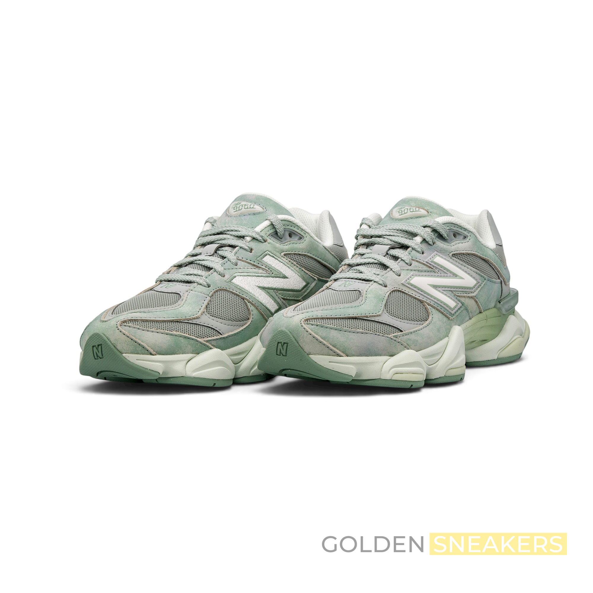 New Balance 9060 Mosaic Green Sea Salt