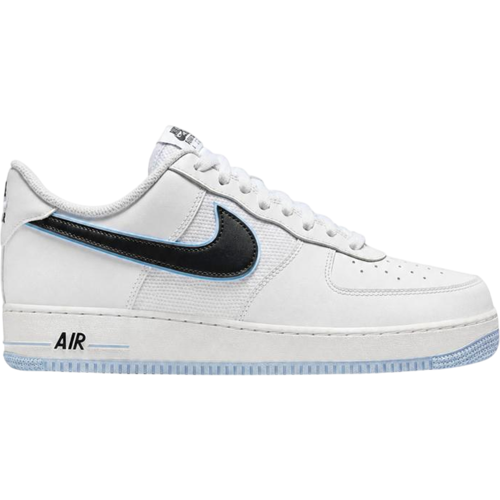 Nike Air Force 1 Low '07 White Black Hydrogen Blue