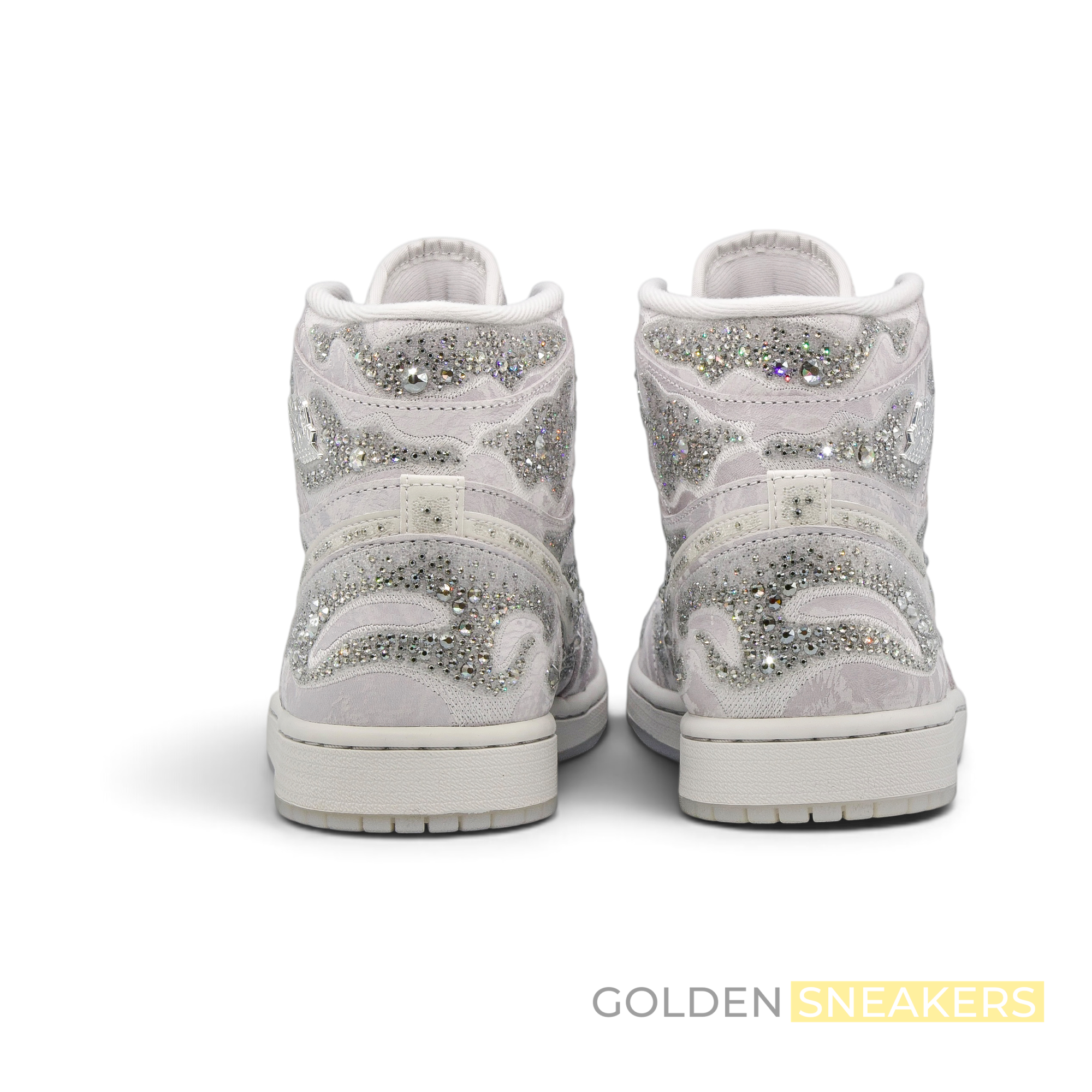 Jordan 1 Retro High OG Swarovski Vast Grey (Women's)