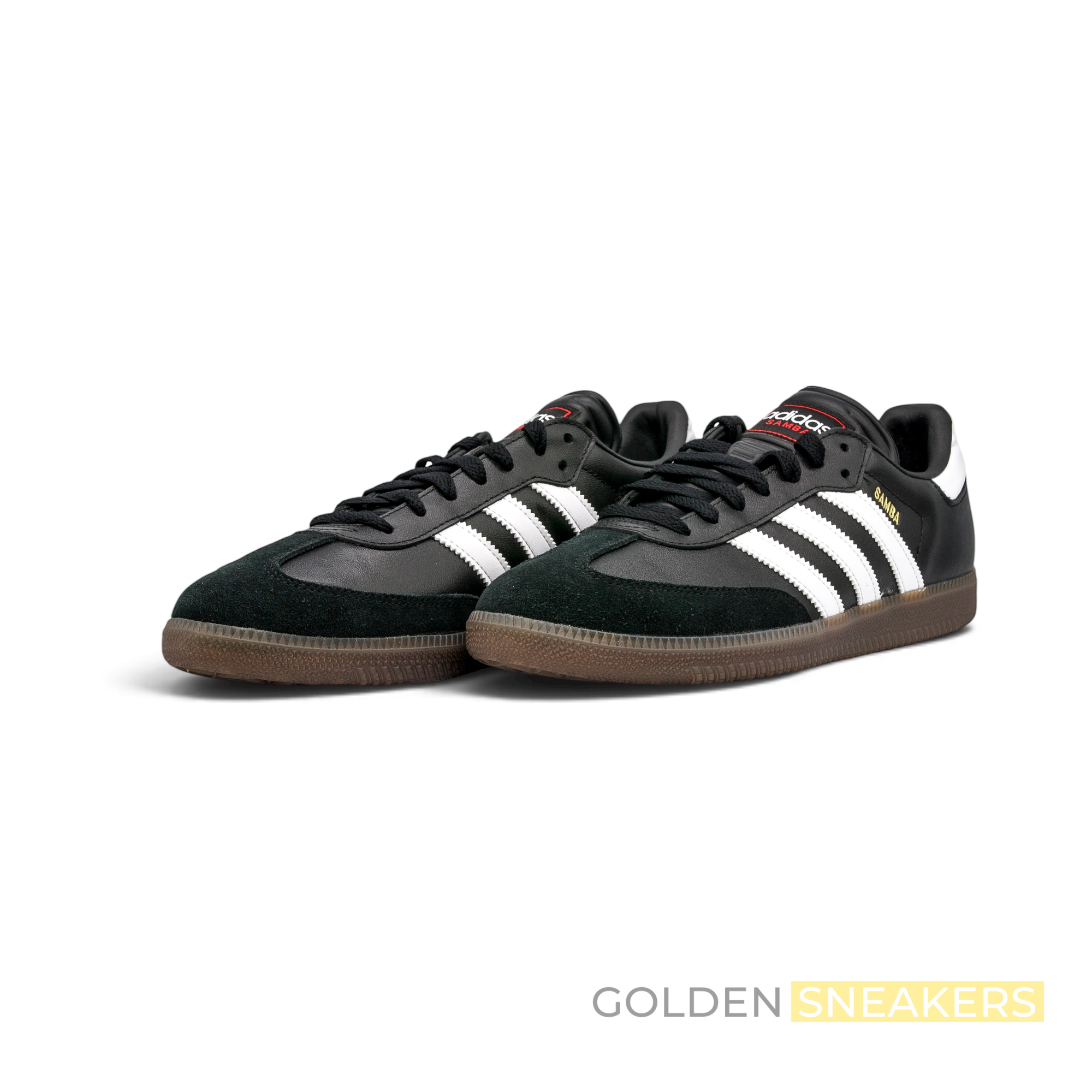 adidas Samba Indoor Core Black Cloud White Vivid Red