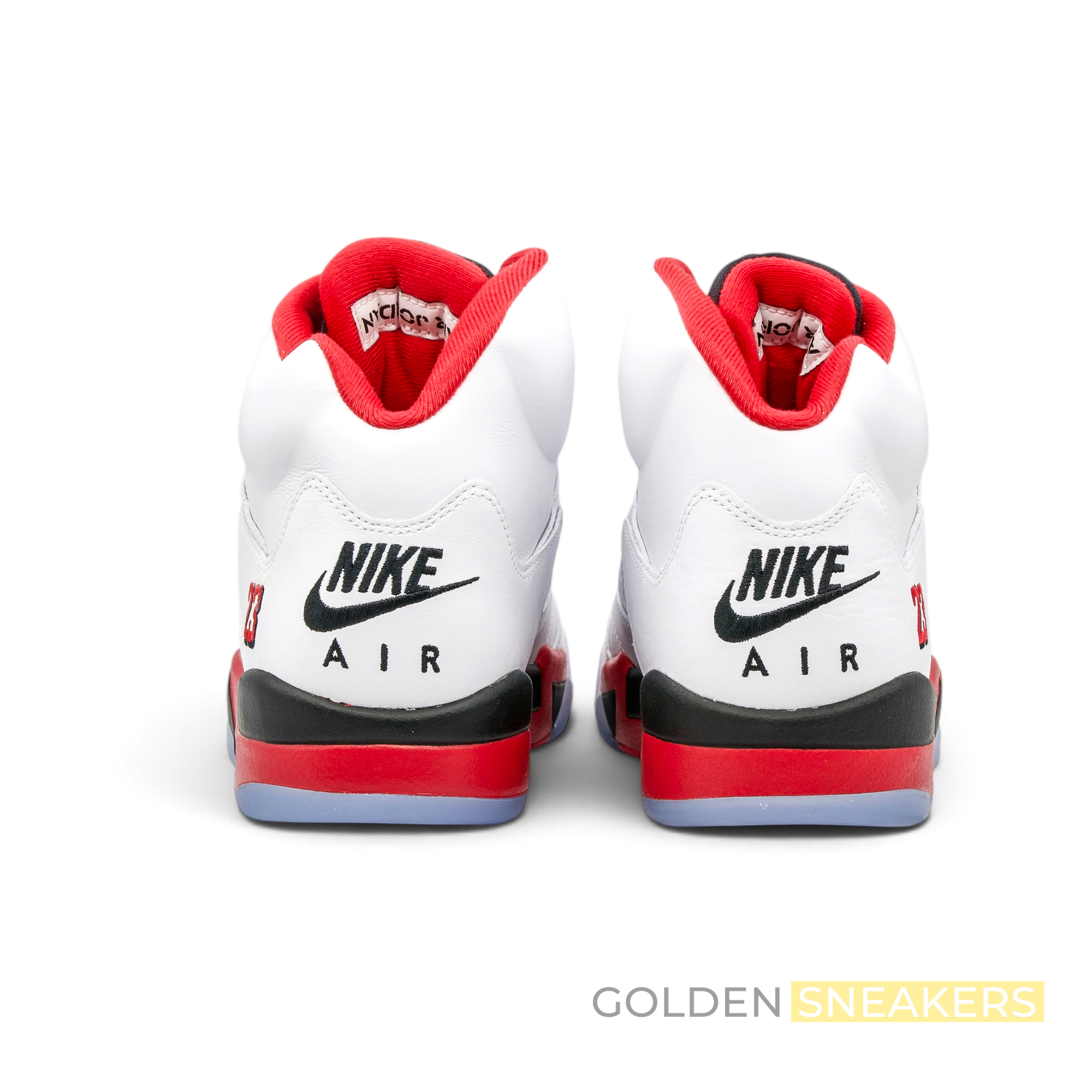 Jordan 5 Retro Fire Red Black Tongue (2025)