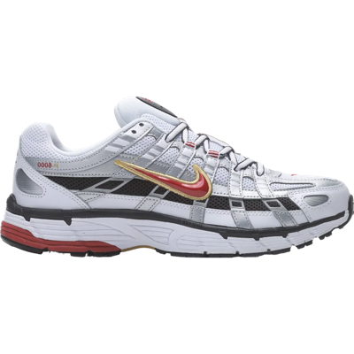 Nike P-6000 White Gold Red (Women's)
