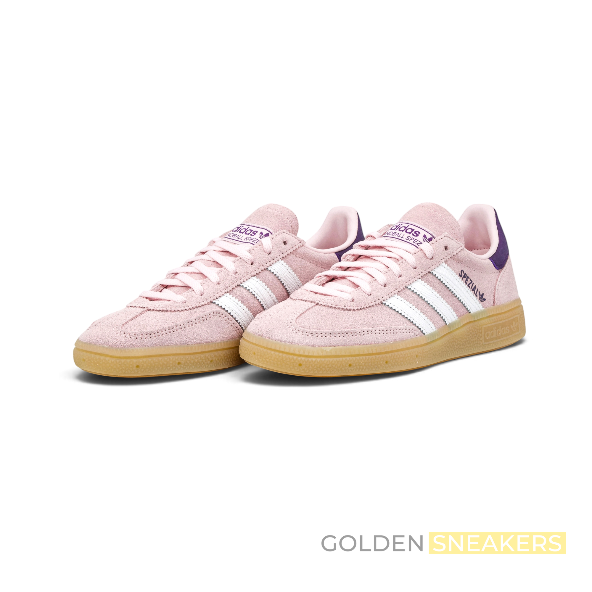 adidas Handball Spezial Clear Pink/ Ftwr White/ Violet (Women's)