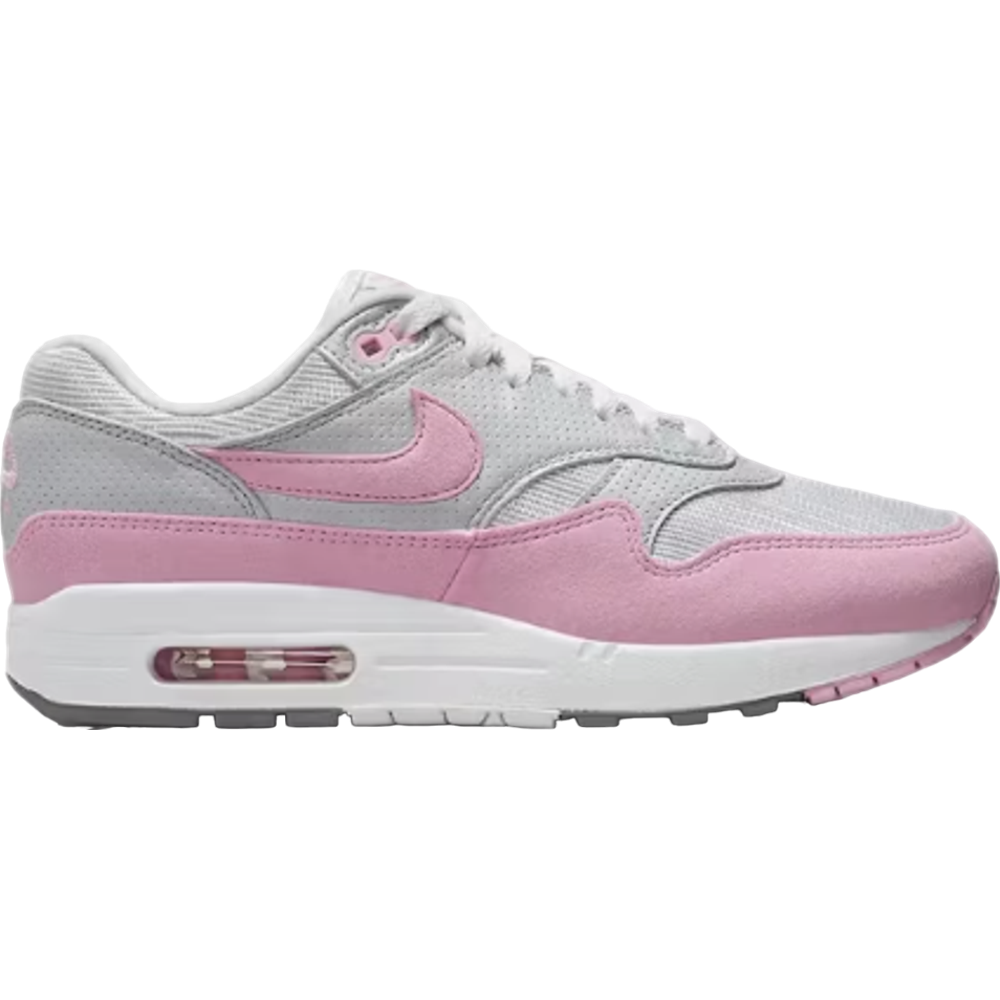 Nike Air Max 1 '87 Metallic Platinum Pink Rise (Women's)