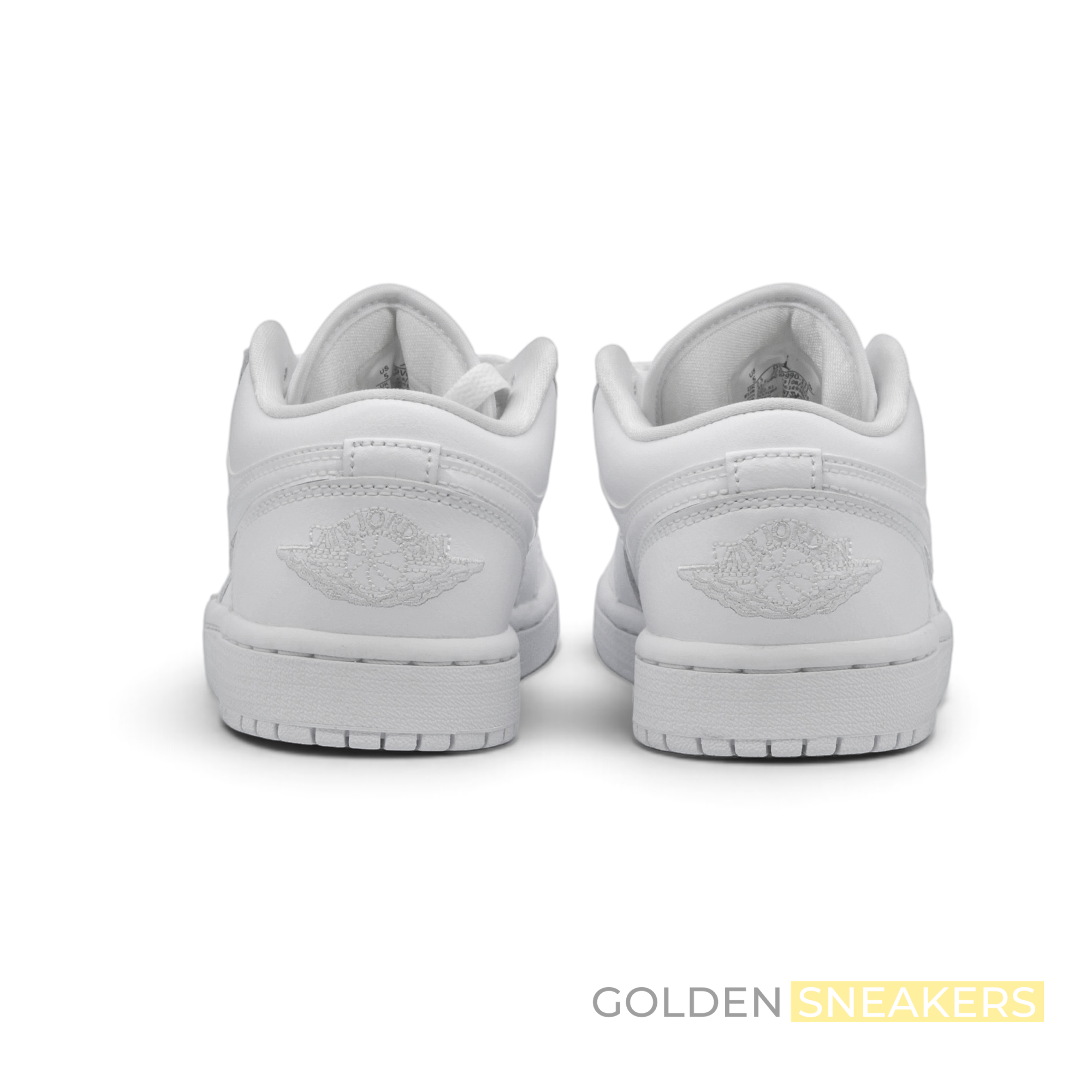 Jordan 1 Low Triple White (2022) (Women's)