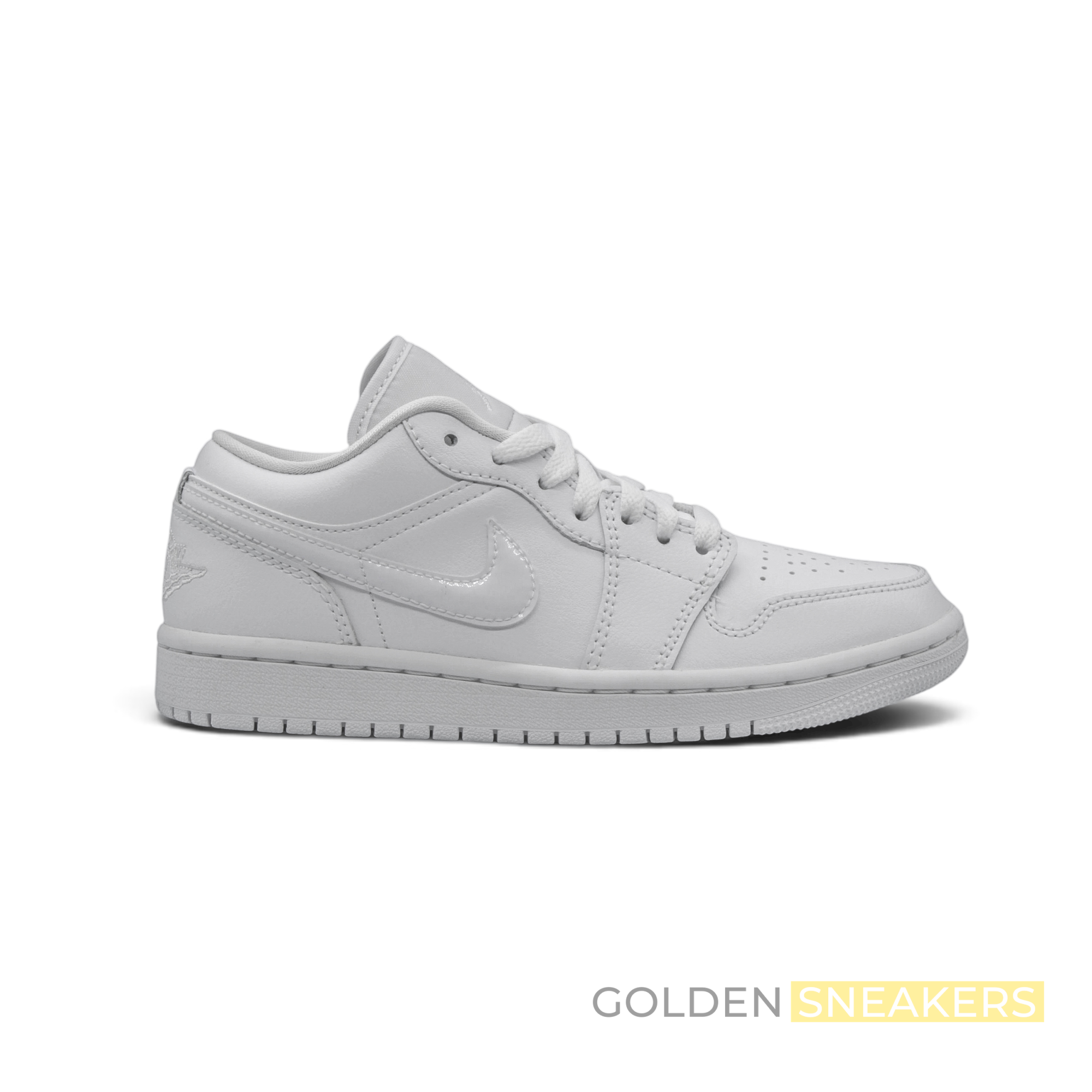 Jordan 1 Low Triple White (2022) (Women's)