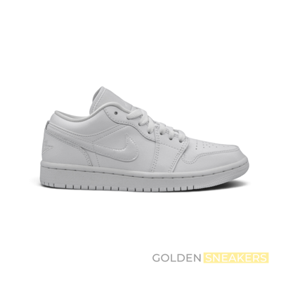 Jordan 1 Low Triple White (2022) (Women's)
