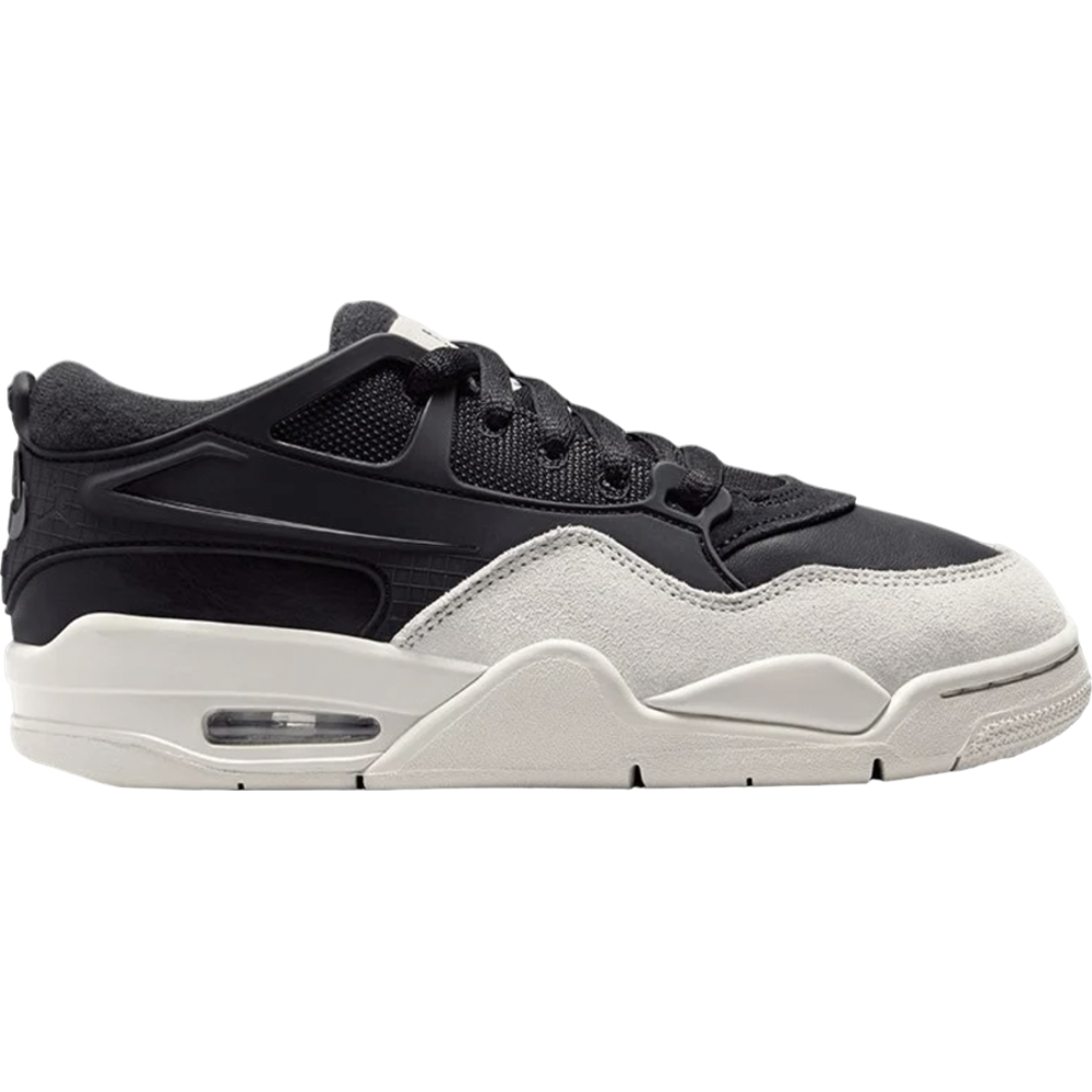 Air Jordan 4 RM Black/Dark Grey/Light Bone GS