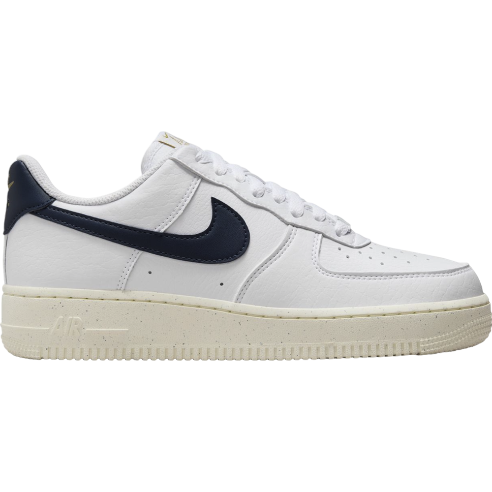 Nike Air Force 1 White/Pale Ivory/Metallic Gold/Obsidian Next Nature (Women’s)