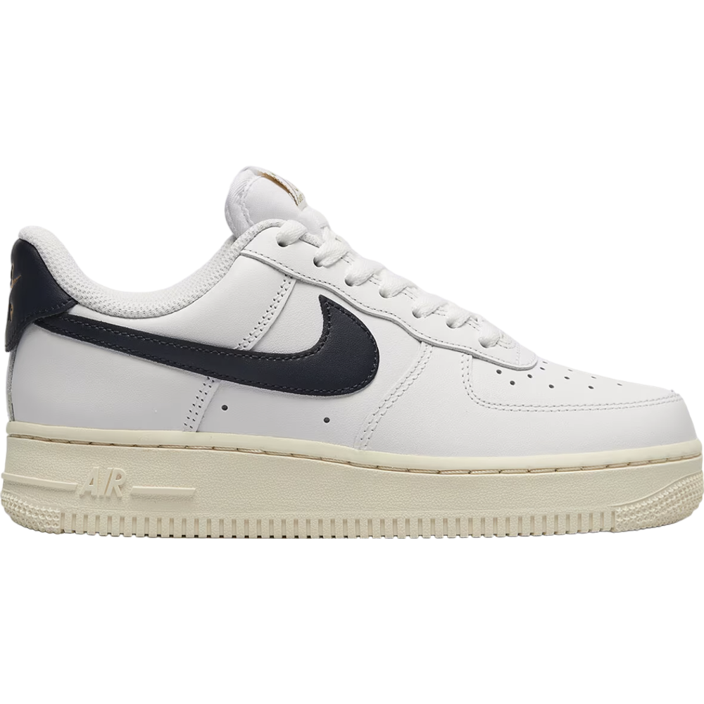Nike Air Force 1 '07 White/Pale Ivory/Metallic Gold/Obsidian Flyease (Women's)