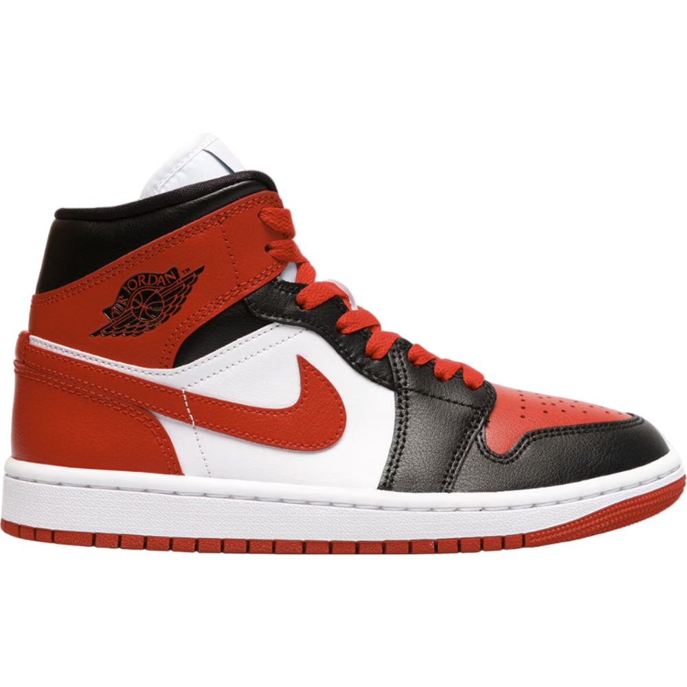 Jordan 1 Mid Alternate Bred Toe (Women's)