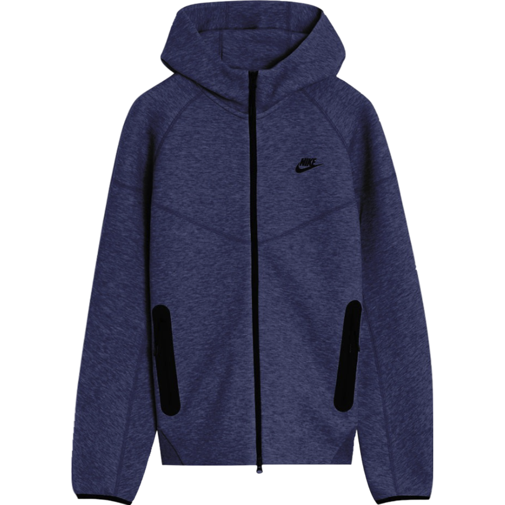 Nike Sportswear Tech Fleece Windrunner Full-Zip Hoodie Obsidian Heather/Black